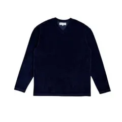 美品 ドルチェ＆ガッバーナ ベロア生地 Vネックカットソー ネイビー L メンズのサムネイル