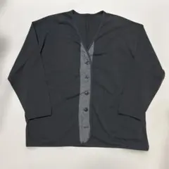 グレーVネックカーディガン