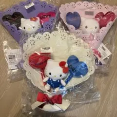 ハローキティブーケぬいぐるみ 全３種セット