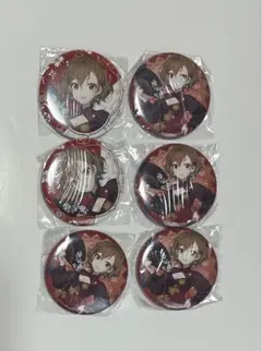初音ミク　MEIKO ピアプロ　くじ　缶バッジ