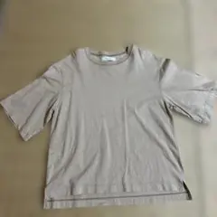PUBLIC TOKYO 半袖 Tシャツ ピンクベージュのサムネイル