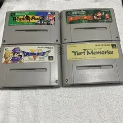 スーパーファミコン カセット 4点セットのサムネイル