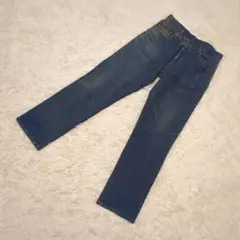 【tultex】デニムパンツ　ウエスト82 ストレート　ストレッチ