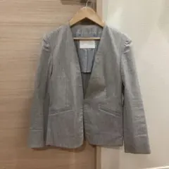 【値下げ】Ballsey ノーカラージャケット グレー