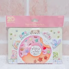 東京ディズニーシー　ダッフィー　フィルドウィズジョイ　ふせん＆メモ付き