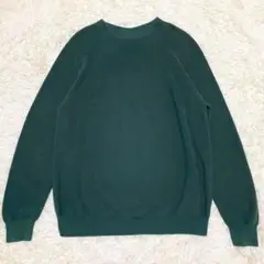 バトナー 23SS シーアイランドコットン シグネチャーニット L クルーネック