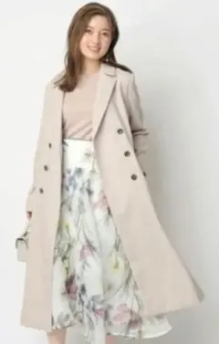 バックボリュームベルテッドコート アプワイザーリッシェ トレンチコート 春 秋