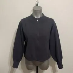 ✨極美品✨　クロップド丈　ニット　ブラック　トップス　レディス　サイズM