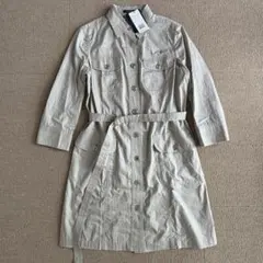 新品 タグ付き バーバリーロンドン ベルト付 シャツ ワンピースのサムネイル