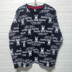 サイコバニー　PhycoBunny　ロングスリーブシャツ　ロンT　総柄