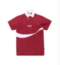 KITH Coca-Cola ラガーシャツ レッド Sサイズ ポロシャツのサムネイル