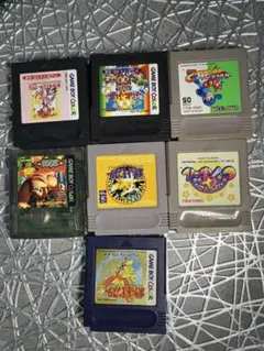 ゲームボーイ　ソフト　7種　ポケモン　ピカチュウ　金