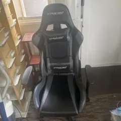 引き取り限定GTRACING ゲーミングチェア 黒/グレー