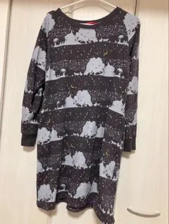 graniph スウェットワンピース