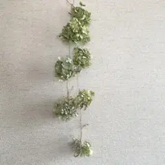紫陽花のドライフラワーガーランド　2way