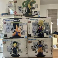 1番くじ　DRAGON BALL 40th～其之二～A B C E ラストワン賞
