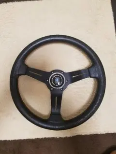 M*o様 NARDI ステアリングホイール 33φブラック CLASSIC ブラックスエード/ブラックスポーク（33φ）N115 - NARDI