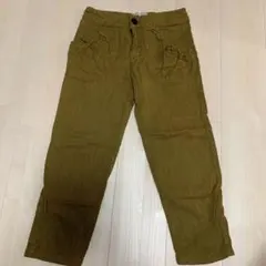 Zara 八分丈　オリーブ色　パンツ　152cm