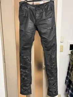 dior homme strip デストロイコーティングデニムのサムネイル