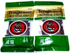 テング ビーフジャーキー 減塩 ２袋セットのサムネイル
