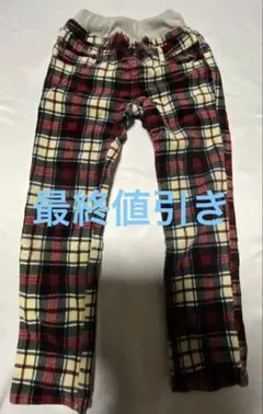 MPS フランネル長ズボン 130 めちゃ可愛い