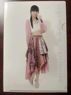 長野桃羽 クリアファイル アンジュルム ラキドロ 楽天 ラッキードロー