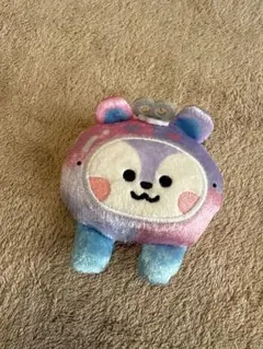 BT21 ファミマ限定 オリジナルぬいぐるみバッジ マン MANG