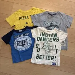 子供用 半袖Tシャツ 4枚セット まとめ売りのサムネイル