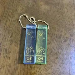 ちいかわ ホテルのキーホルダー 古本屋 くりまんじゅう