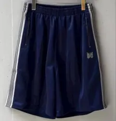 新品　needles b'2nd H.D ヒザデルトラックショーツ　ネイビーのサムネイル