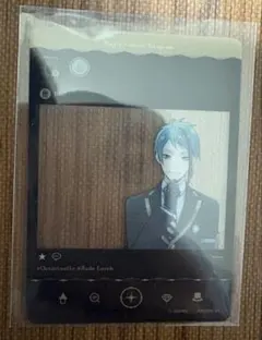 ツイステ　マジカメ風クリアカード　ジェイド