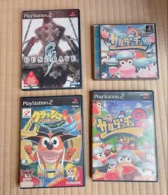 サルゲッチュ クラッシュバンディクー gungrave グラングレイヴ ゲーム