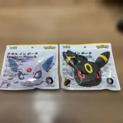 ポケモン タオルイン　ポーチ エーフィ ブラッキー