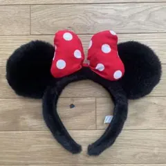 ディズニー ミニー カチューシャ 平成当時物 リボン ヴィンテージ 90年代