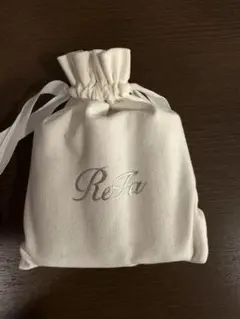 ReFa 巾着ポーチ ホワイトのサムネイル