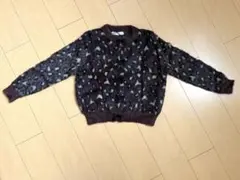 ZARA フェイクファージャガードニットジャケット