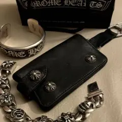 ウォレットチェーン クロスボール タイニーフック シルバー925 刻印 シルバー925刻印 【合銀】メンズタイニー クロスボール