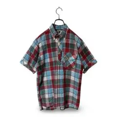 USA製　engineered garments プルオーバー　半袖　シャツのサムネイル