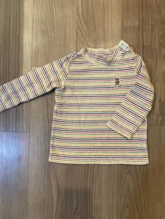 MIKIHOUSE ストライプ 長袖カットソー 90