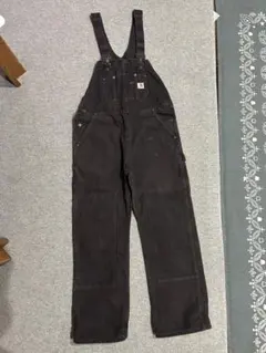 カーハート　オーバーオール　ブラウンダック