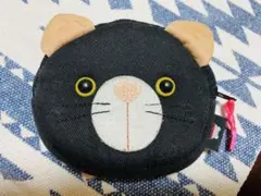 猫の顔コインケース