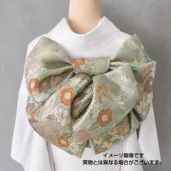 袋帯 六通 辻が花 グレー ふくれ織 正絹 中古 No.ymo0293 - メルカリ