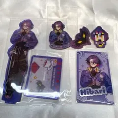 にじさんじ 渡会雲雀 デコラモード アクリルスタンド チェキ風カード ステッカー