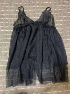 Aimee feel ブラック シースルー キャミソール レースのサムネイル