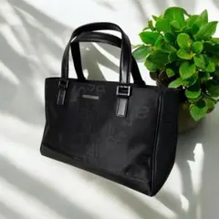 ungaro ウンガロ ハンドバッグ トートバッグ モノグラム ブラックのサムネイル
