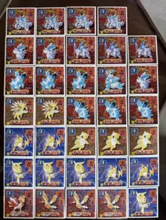 ポケモンレア23点セット アマダ シール列伝 ピカチュウ リザードン1997