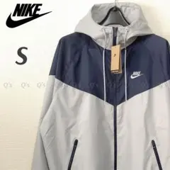 ナイキ AZ ナイロンジャケット アウター パーカー フーディ GY 新品 S