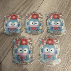 サンリオキャラクターズ キラぷるステッカー ハンギョドン 5枚セット