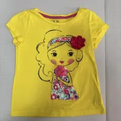 Baby gap イエロー モチーフTシャツ　100㎝
