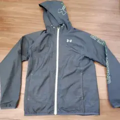 UNDER ARMOUR フード付きウィンドブレーカー SM グレー